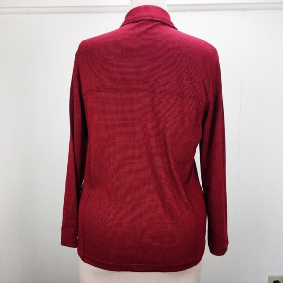 NWT Karen Scott Red & Black Houndstooth Jacket - Picture 8 of 8